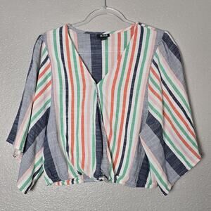 Ana A New Approach Flowy Crop Top Size S